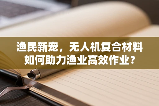 渔民新宠，无人机复合材料如何助力渔业高效作业？