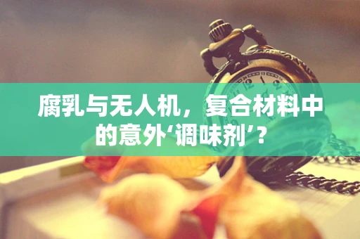 腐乳与无人机，复合材料中的意外‘调味剂’？