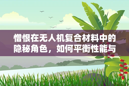 憎恨在无人机复合材料中的隐秘角色，如何平衡性能与情感？