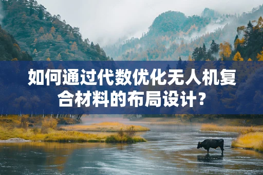 如何通过代数优化无人机复合材料的布局设计？