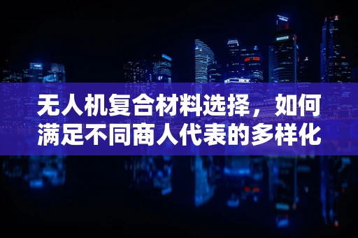 无人机复合材料选择，如何满足不同商人代表的多样化需求？