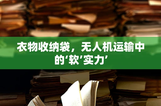 衣物收纳袋，无人机运输中的‘软’实力’