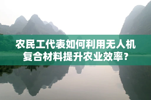 农民工代表如何利用无人机复合材料提升农业效率？