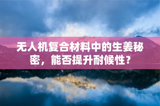 无人机复合材料中的生姜秘密，能否提升耐候性？