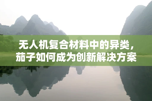 无人机复合材料中的异类，茄子如何成为创新解决方案？