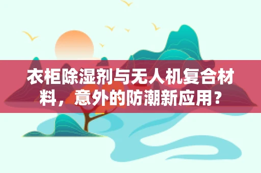 衣柜除湿剂与无人机复合材料，意外的防潮新应用？
