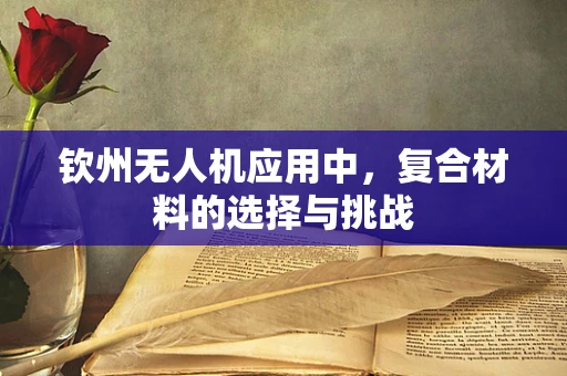 钦州无人机应用中，复合材料的选择与挑战