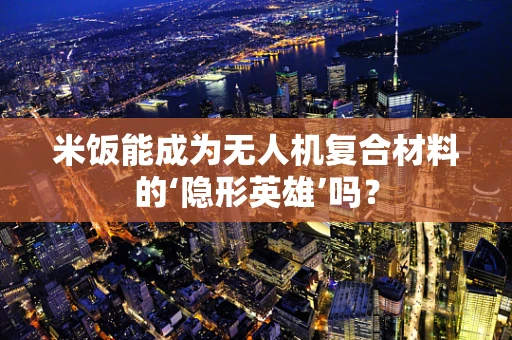 米饭能成为无人机复合材料的‘隐形英雄’吗？