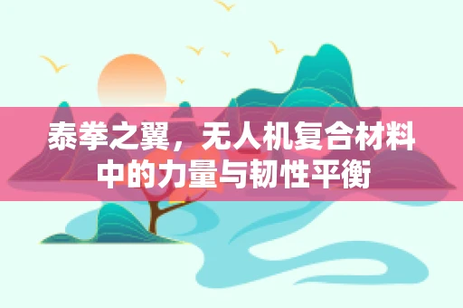 泰拳之翼，无人机复合材料中的力量与韧性平衡