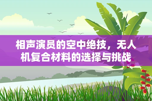 相声演员的空中绝技，无人机复合材料的选择与挑战