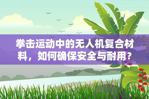 拳击运动中的无人机复合材料，如何确保安全与耐用？