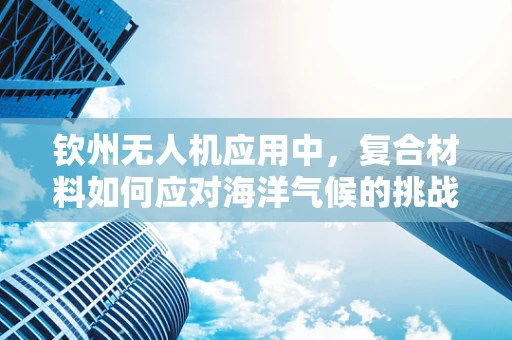 钦州无人机应用中，复合材料如何应对海洋气候的挑战？