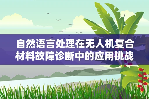 自然语言处理在无人机复合材料故障诊断中的应用挑战