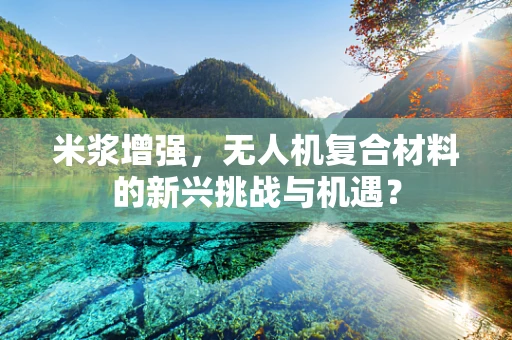 米浆增强，无人机复合材料的新兴挑战与机遇？