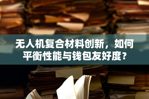 无人机复合材料创新，如何平衡性能与钱包友好度？