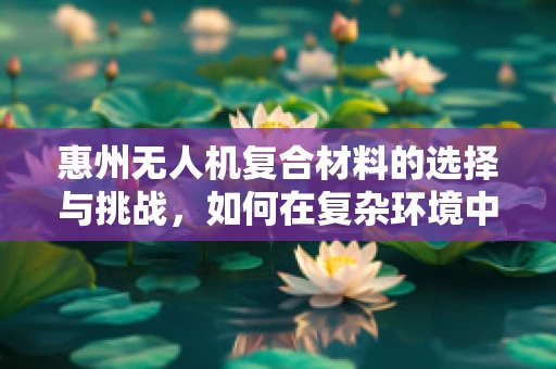 惠州无人机复合材料的选择与挑战，如何在复杂环境中确保性能与成本平衡？