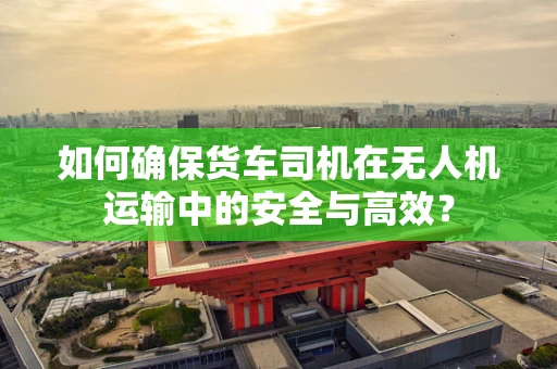 如何确保货车司机在无人机运输中的安全与高效？