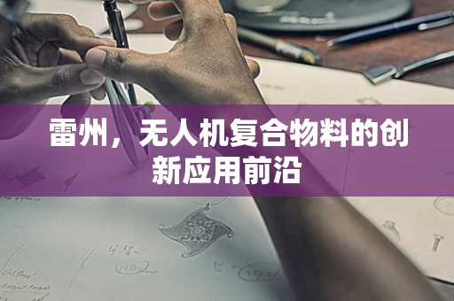 雷州，无人机复合物料的创新应用前沿