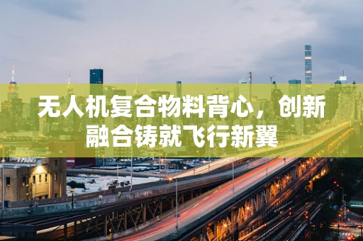 无人机复合物料背心，创新融合铸就飞行新翼