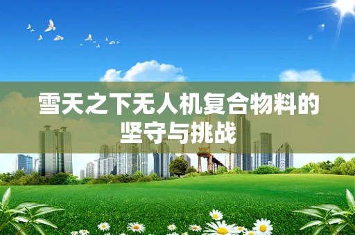 雪天之下无人机复合物料的坚守与挑战