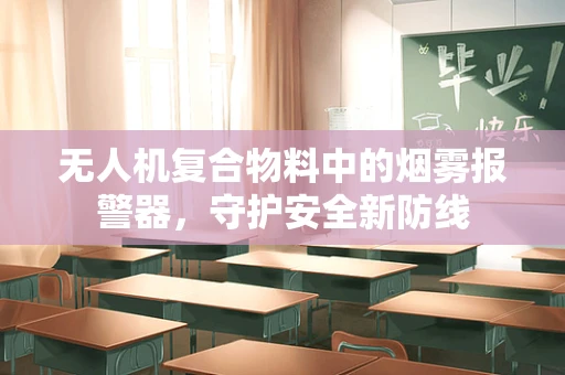 无人机复合物料中的烟雾报警器，守护安全新防线