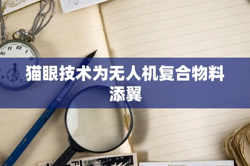 猫眼技术为无人机复合物料添翼