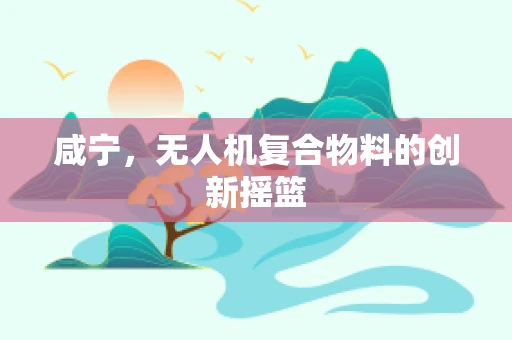 咸宁，无人机复合物料的创新摇篮