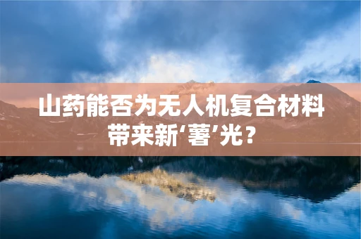 山药能否为无人机复合材料带来新‘薯’光？