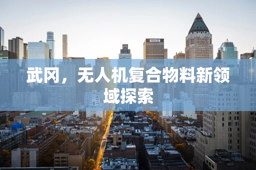 武冈，无人机复合物料新领域探索