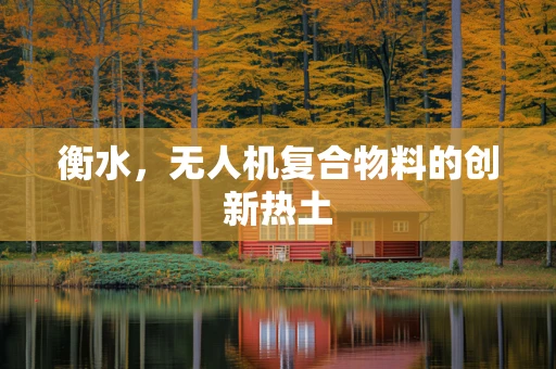 衡水，无人机复合物料的创新热土