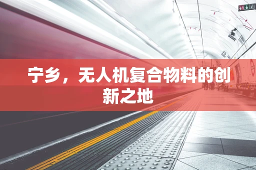 宁乡，无人机复合物料的创新之地