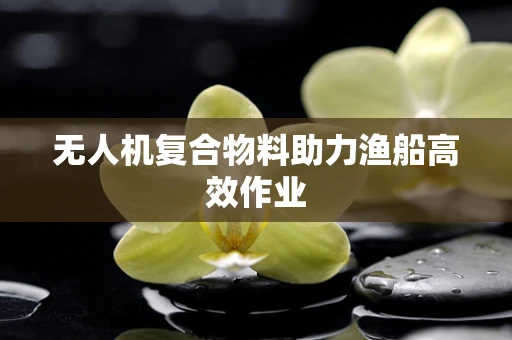 无人机复合物料助力渔船高效作业
