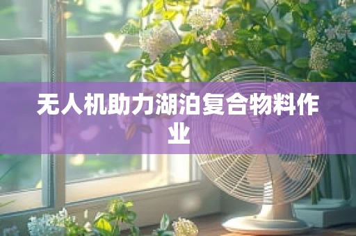 无人机助力湖泊复合物料作业