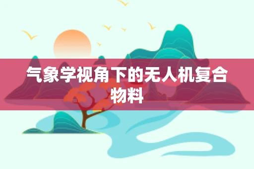 气象学视角下的无人机复合物料