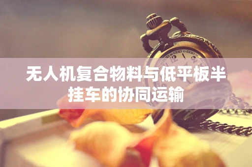 无人机复合物料与低平板半挂车的协同运输