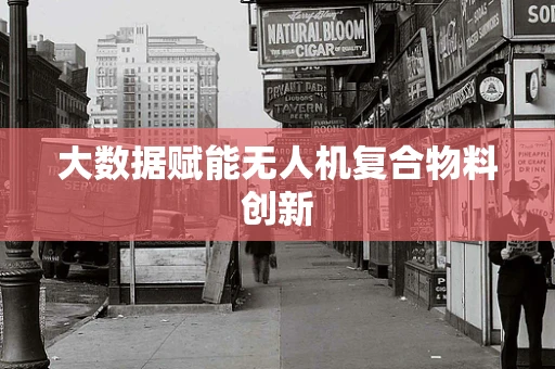 大数据赋能无人机复合物料创新