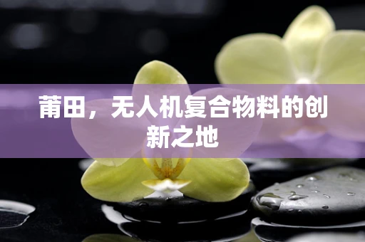 莆田，无人机复合物料的创新之地