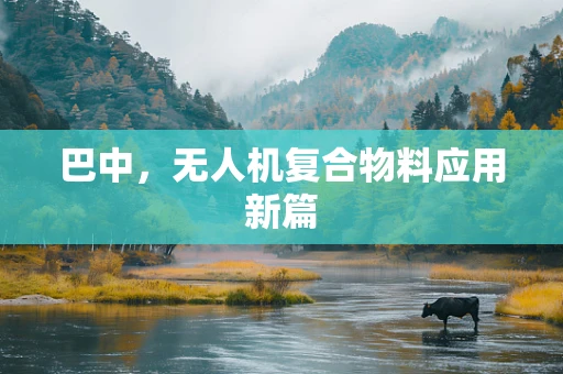 巴中，无人机复合物料应用新篇