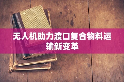 无人机助力渡口复合物料运输新变革
