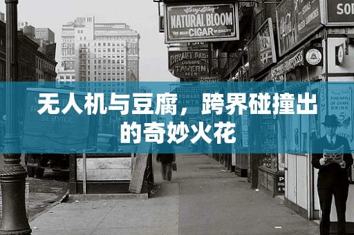 无人机与豆腐，跨界碰撞出的奇妙火花