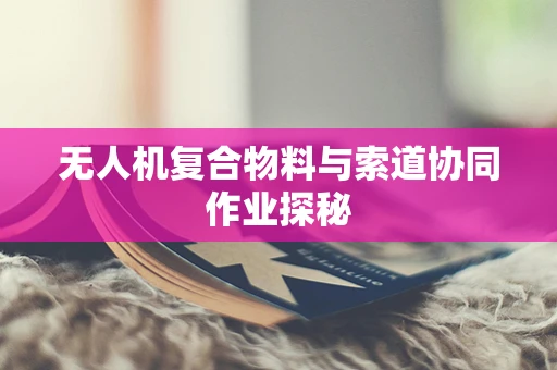无人机复合物料与索道协同作业探秘