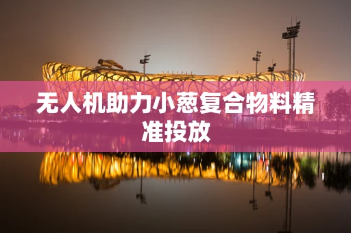 无人机助力小葱复合物料精准投放
