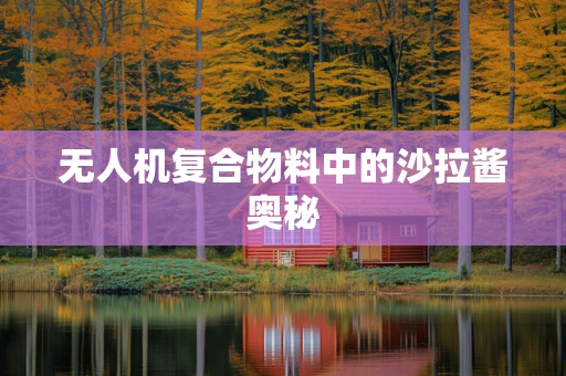 无人机复合物料中的沙拉酱奥秘