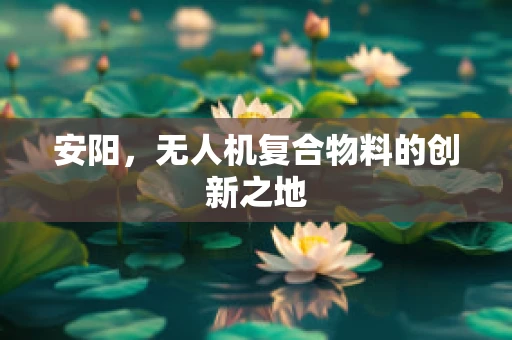 安阳，无人机复合物料的创新之地