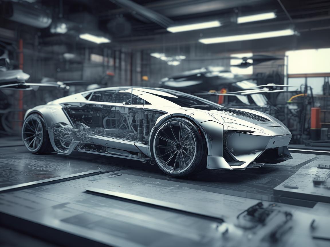 无人机复合物料助力汽车工程创新