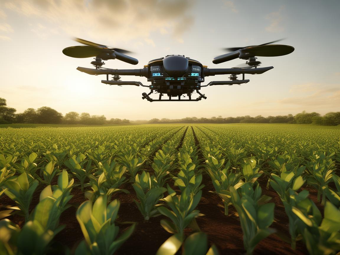 无人机助力花生油复合物料创新应用