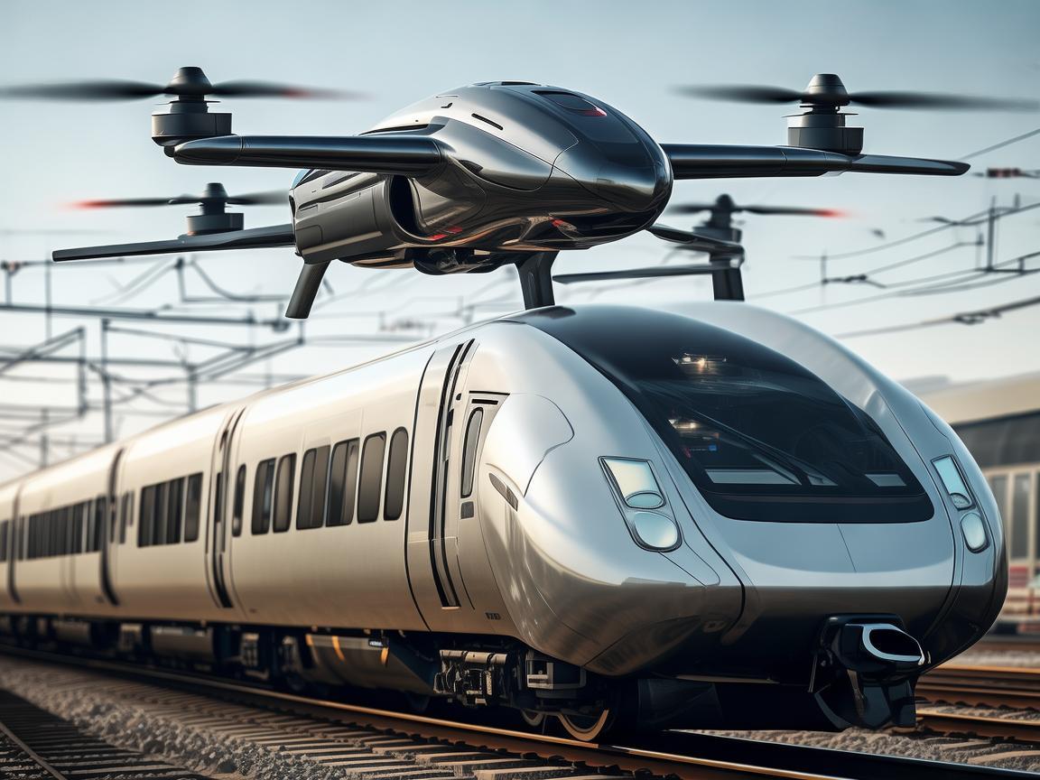 无人机复合物料助力高铁列车组维护升级