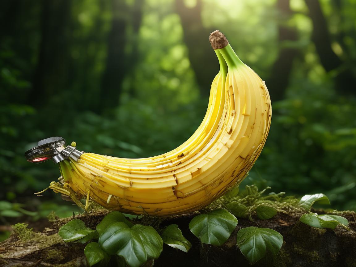 香蕉与无人机复合物料的奇妙探索