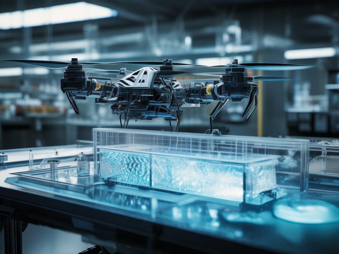 无人机复合物料助力硬皮病研究