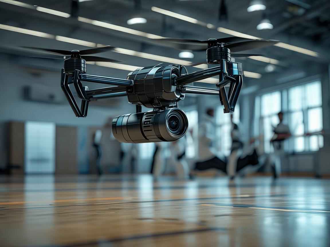 无人机复合物料助力跆拳道训练新突破